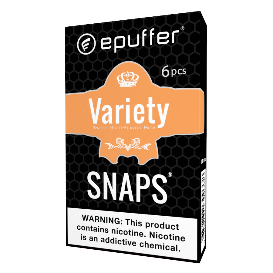 epuffer snaps sweet variety electronic cigarette cartridges