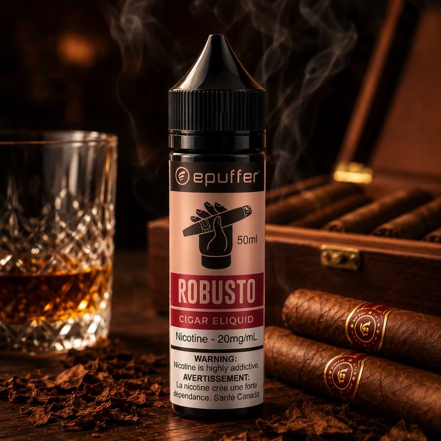 cigar flavored vape juice ePuffer Robusto Tobacco e Liquids & COILS:1.2 Ohms MESH Top Marijuana Cartridges in vinci pnp x pod