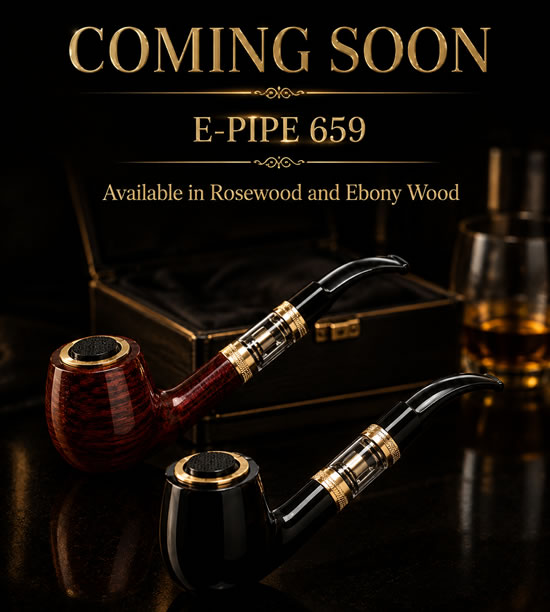 ePipe 659 hardwood electronic vape pipe by ePuffer