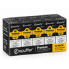 snaps ecigs premium tobacco black cigalike cartomizers bulk pack