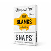 EPUFFER SNAPS blank refillable e-cigarette cartridges - 5 pack