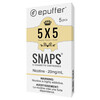 snaps ecigs 5x5 roasted tobacco tan cartridge