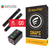 epuffer snaps black cigalike electronic cigarette rechargeable starter kit