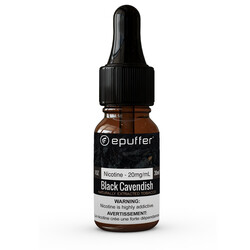 ePuffer Black Cavendish vape ejuice tobacco eliquid