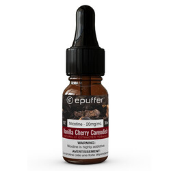 Vanilla Cavendish Cherry natural extracted tobacco NET Eliquid vape e juice