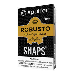 epuffer robusto cigar flavour snaps ecigarette cartridges