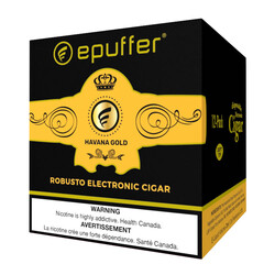 epuffer ecigar havana sweets disposable electronic cigars 12 pack