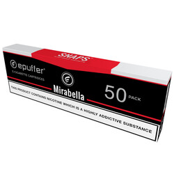 SNAPS ecigarette mirabella tobacco cartridges 50 pack