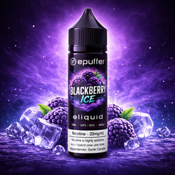 blackberry ice nic salt vape juice Canada