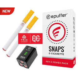 epuffer snaps electronic cigarette rechargeable starter kit