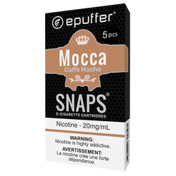 ePuffer Snaps Caffe Mocha ecig cartomizer