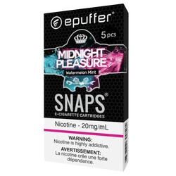 epuffer snaps ecigs watermelon min disposable cartridge