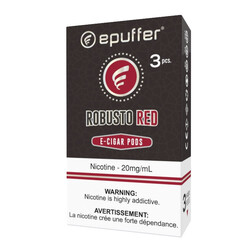 Robusto prefilled e-cigar pods vape cigar pod