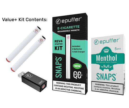 SNAPS Menthol REV4 Electronic Cigarette Buy ePuffer Vape Canada