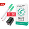 epuffer snaps menthol cigalike electronic cigarette rechargeable starter kit white batteries